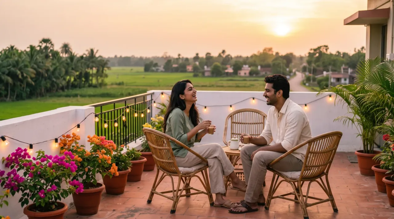Chai at sunset