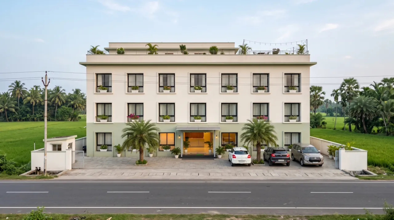 OPS Guest House by day