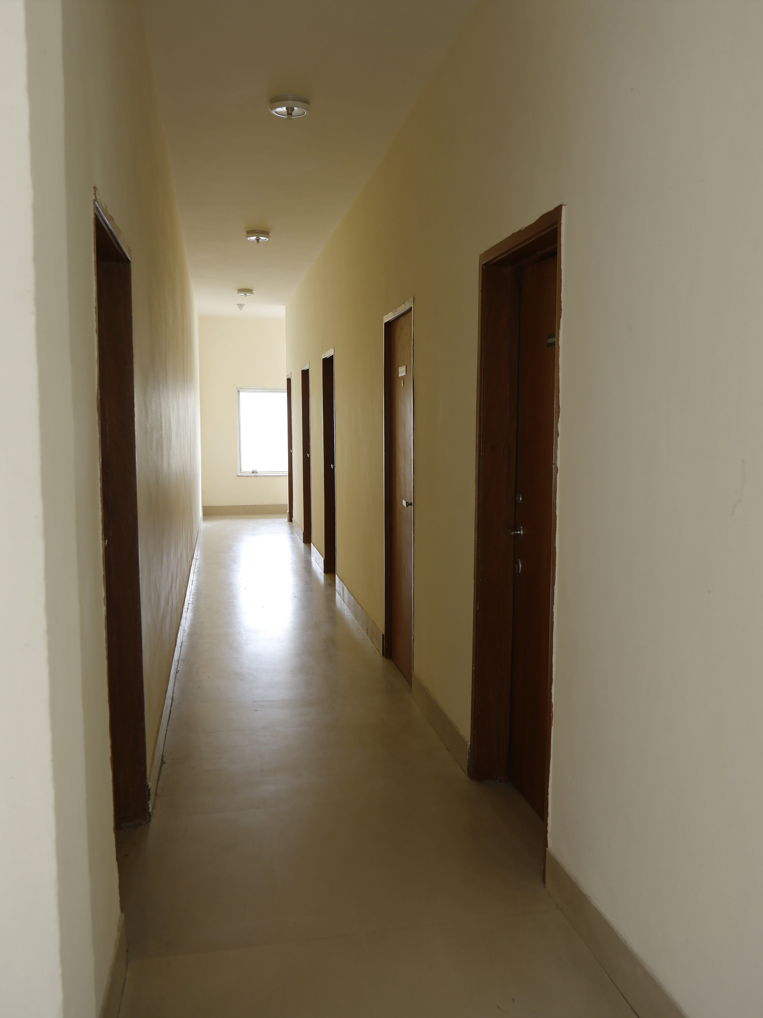 Guest room corridor at OPS Guest House, Dhulagori, Sankrail, Howrah